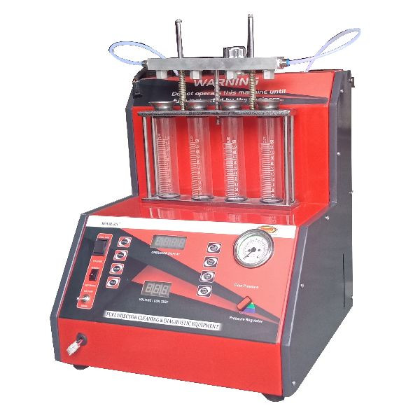 SEMI-AUTOMATICS INJECTOR CLEANING AND TESTING MACHINE 